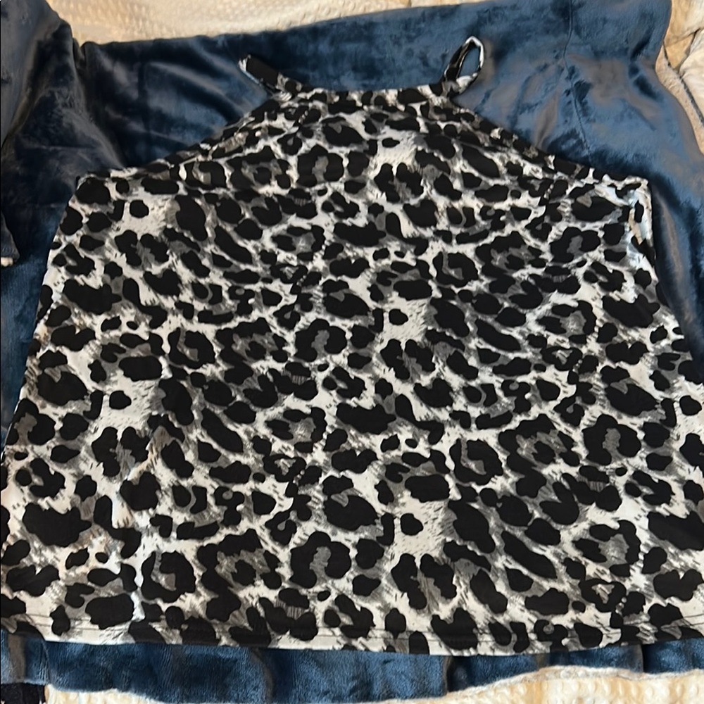 Leopard Print Women's Top